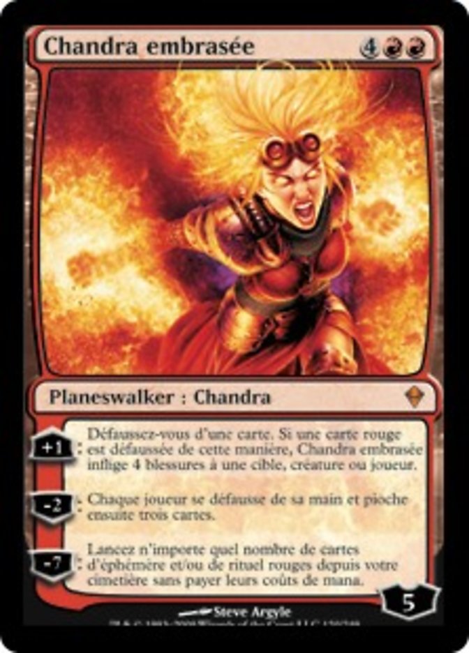 image Chandra embrasée