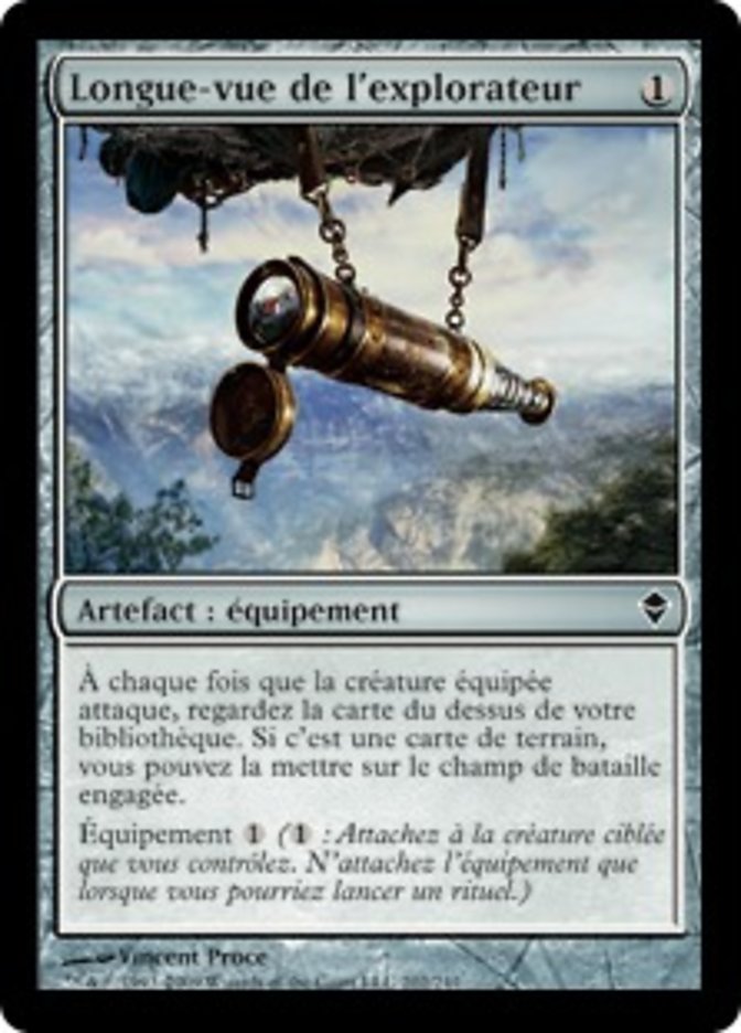 image Longue-vue de l'explorateur