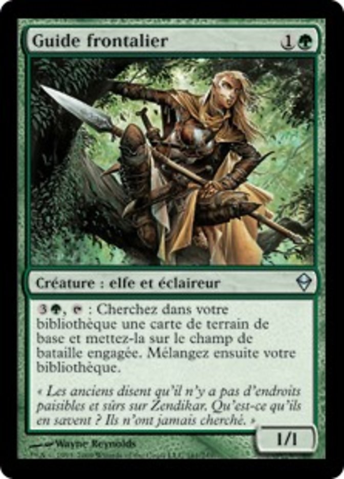 image Guide frontalier