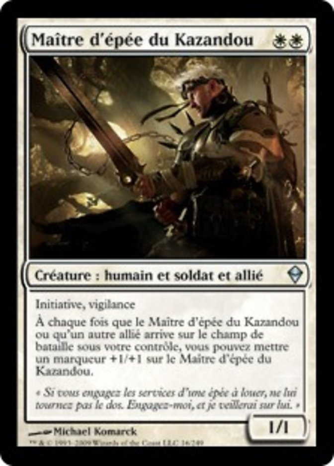 image Maître d'épée du Kazandou