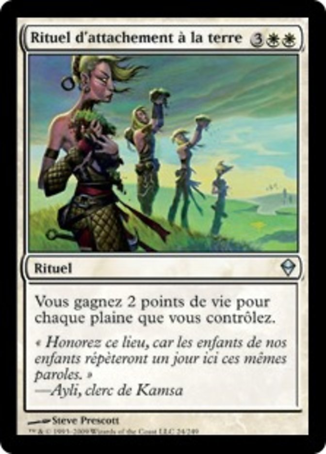 image Rituel d'attachement à la terre