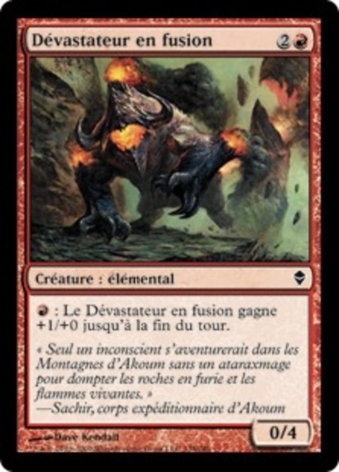 image Dévastateur en fusion