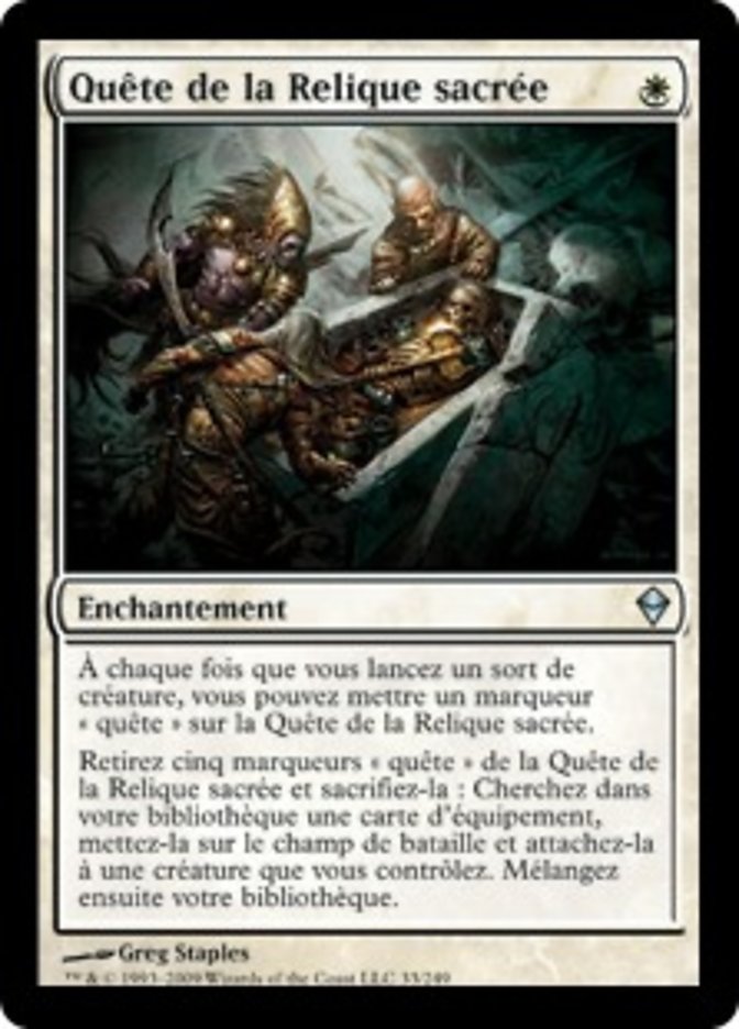 image Quête de la Relique sacrée