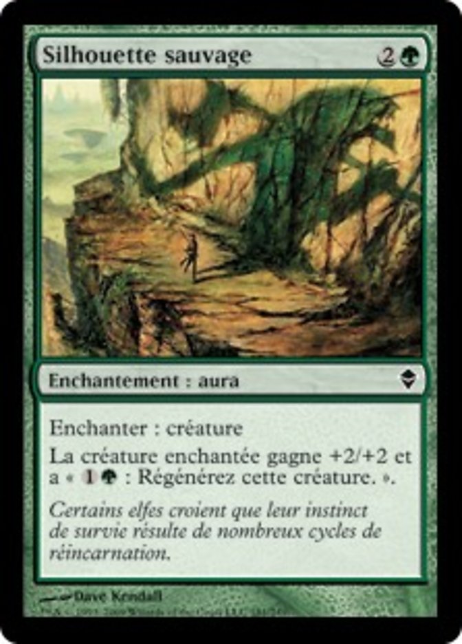 image Silhouette sauvage