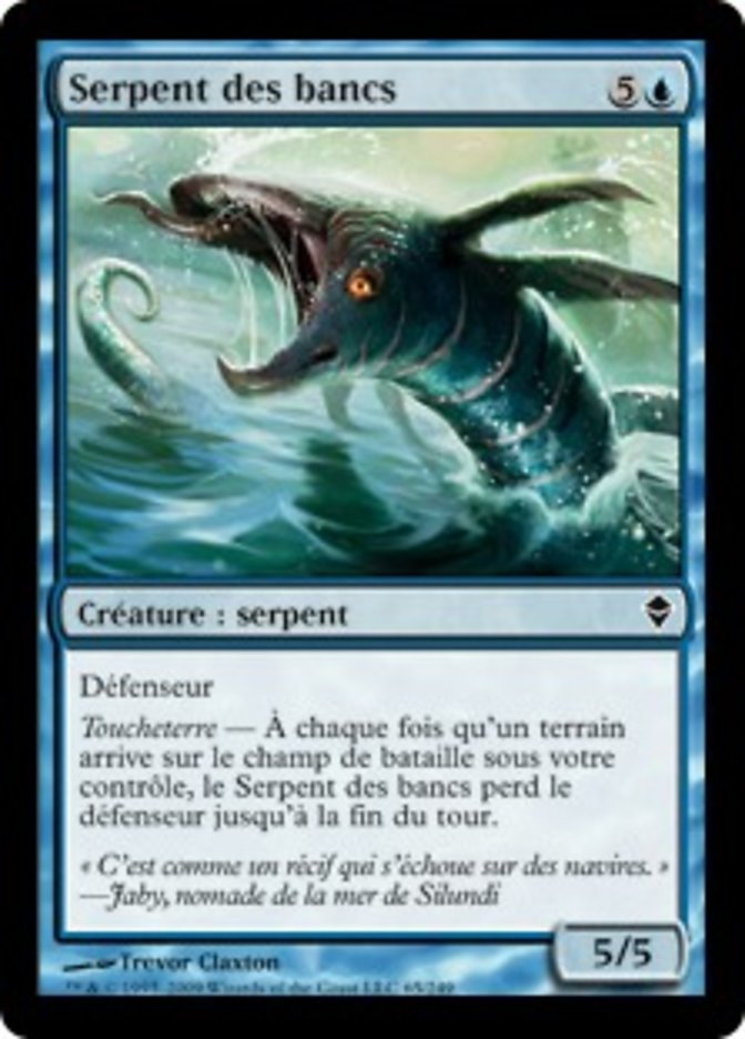 image Serpent des bancs