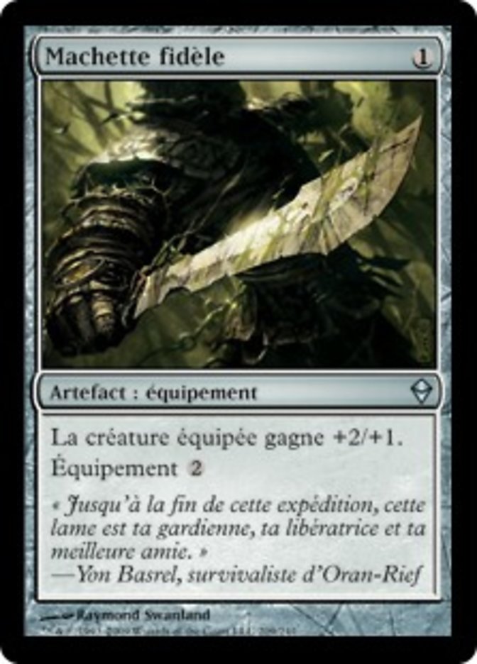 image Machette fidèle