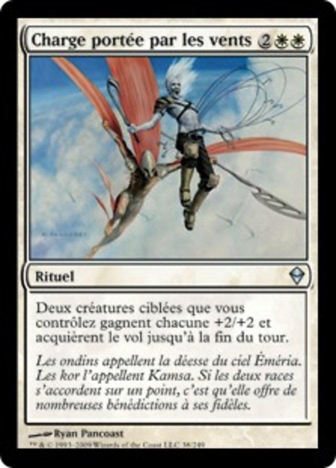 image Charge portée par les vents