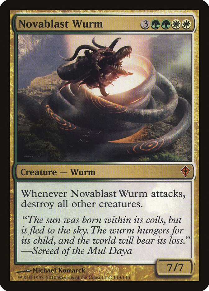 image Novablast Wurm