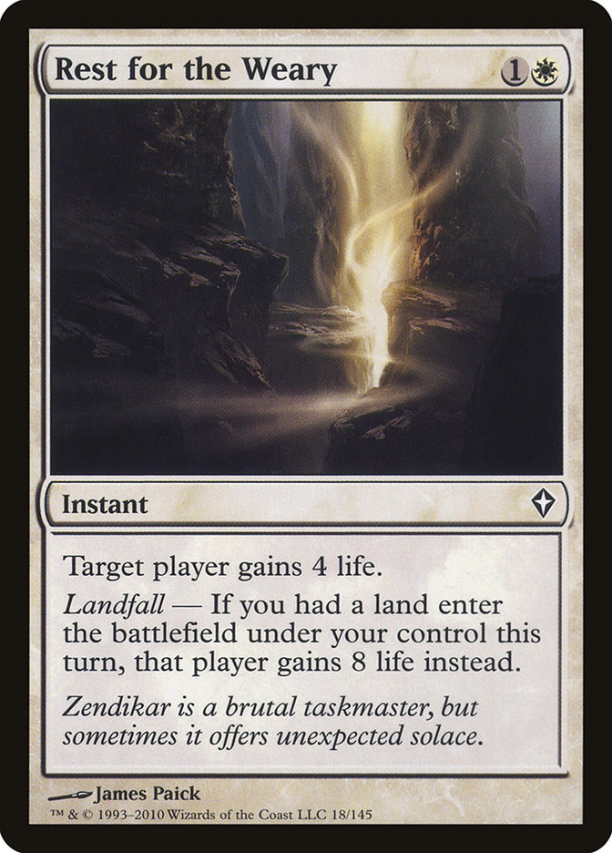 image Rest for the Weary