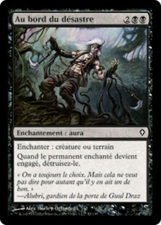 image Au bord du désastre