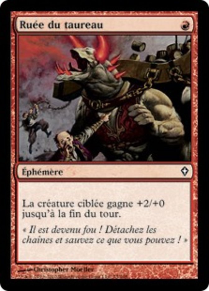 image Ruée du taureau