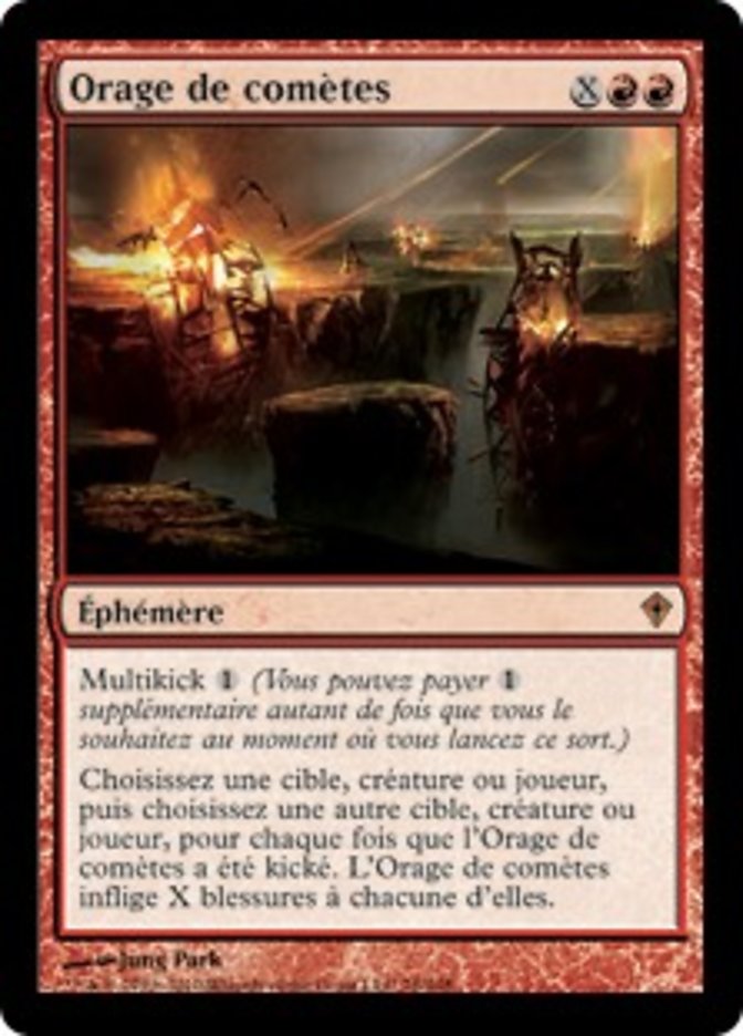 image Orage de comètes