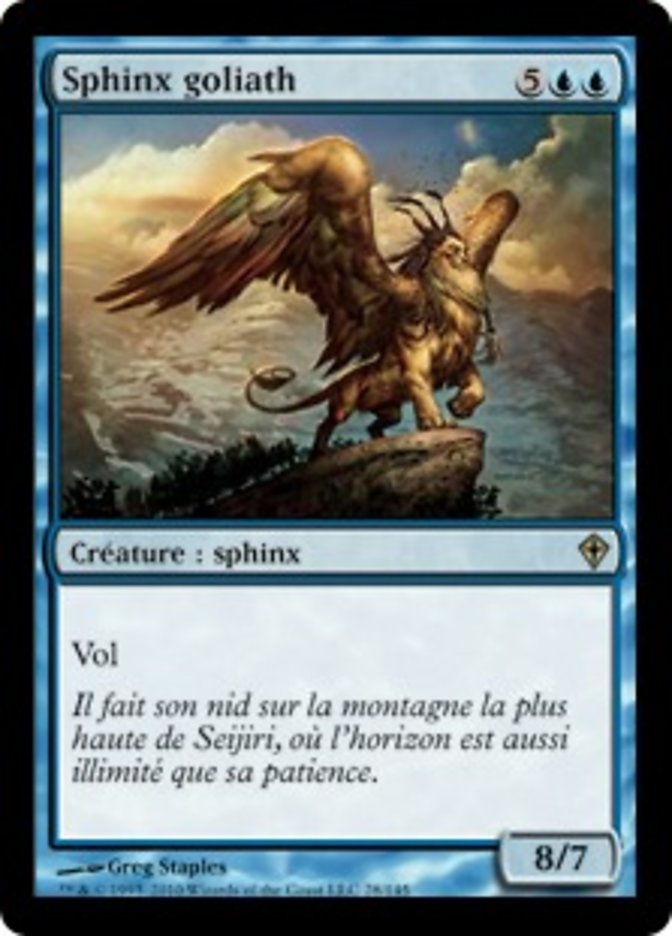 image Sphinx goliath