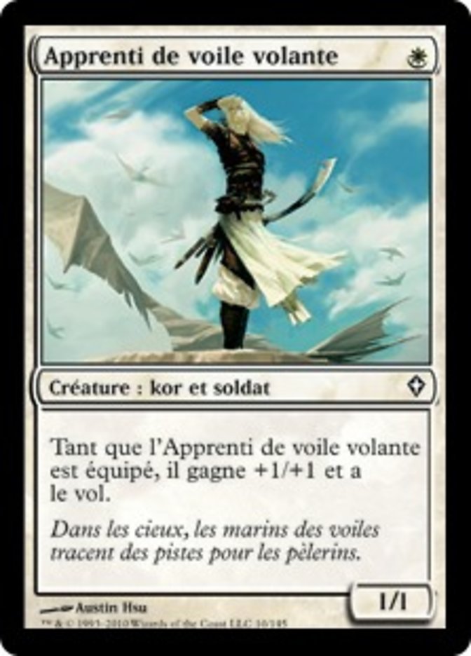 image Apprenti de voile volante