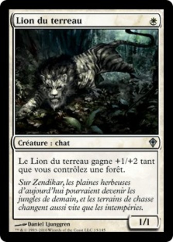 image Lion du terreau