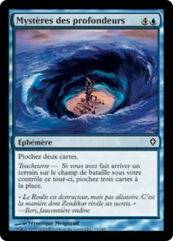 image Mystères des profondeurs