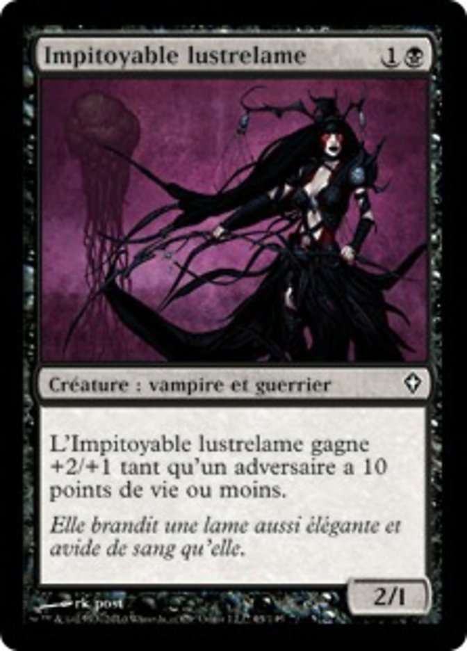 image Impitoyable lustrelame