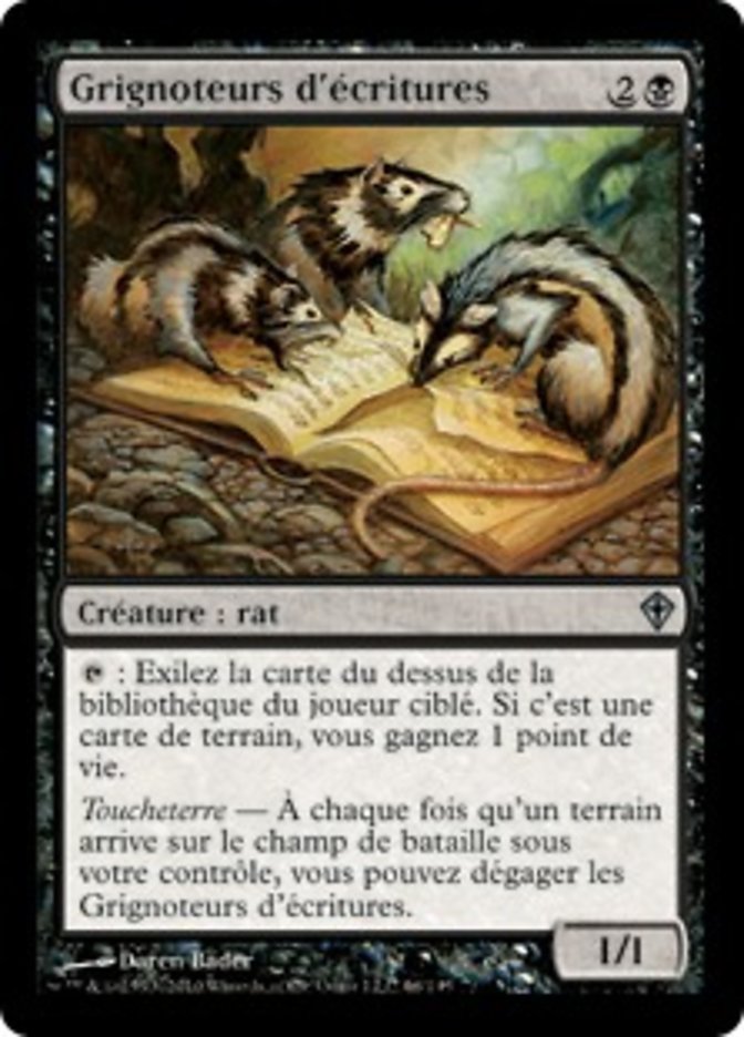 image Grignoteurs d'écritures