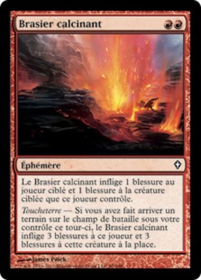 image Brasier calcinant