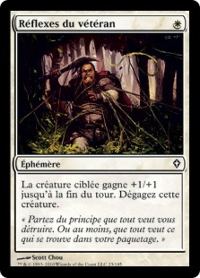 image Réflexes du vétéran