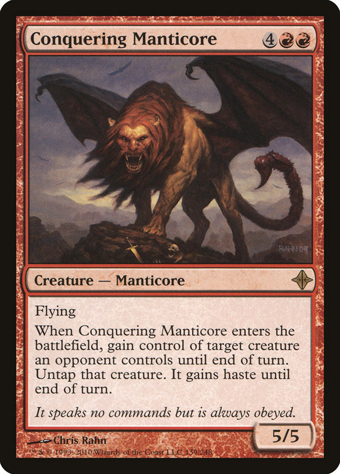 image Conquering Manticore