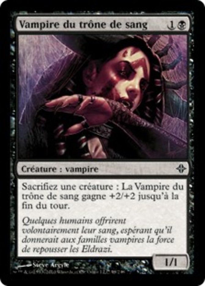 image Vampire du trône de sang