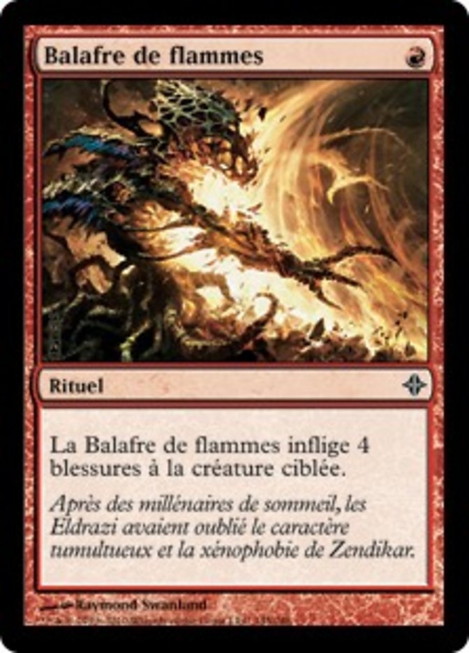 image Balafre de flammes