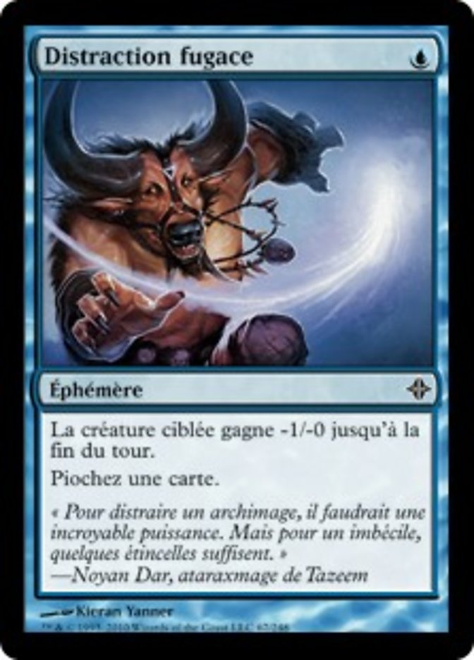 image Distraction fugace