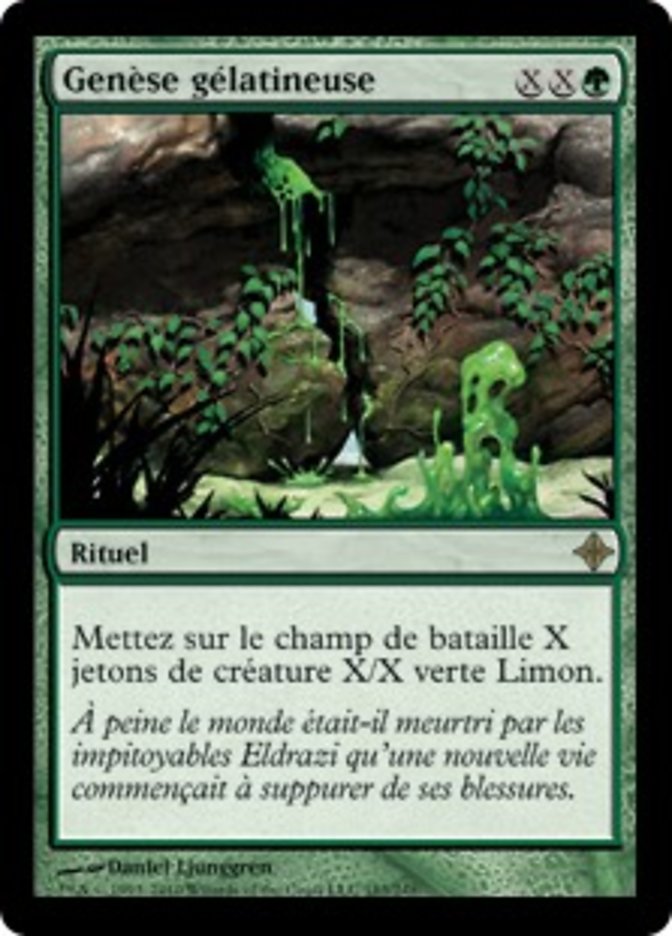 image Genèse gélatineuse