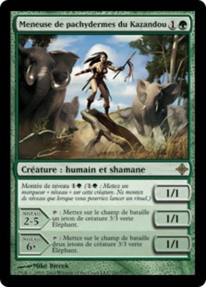 image Meneuse de pachydermes du Kazandou