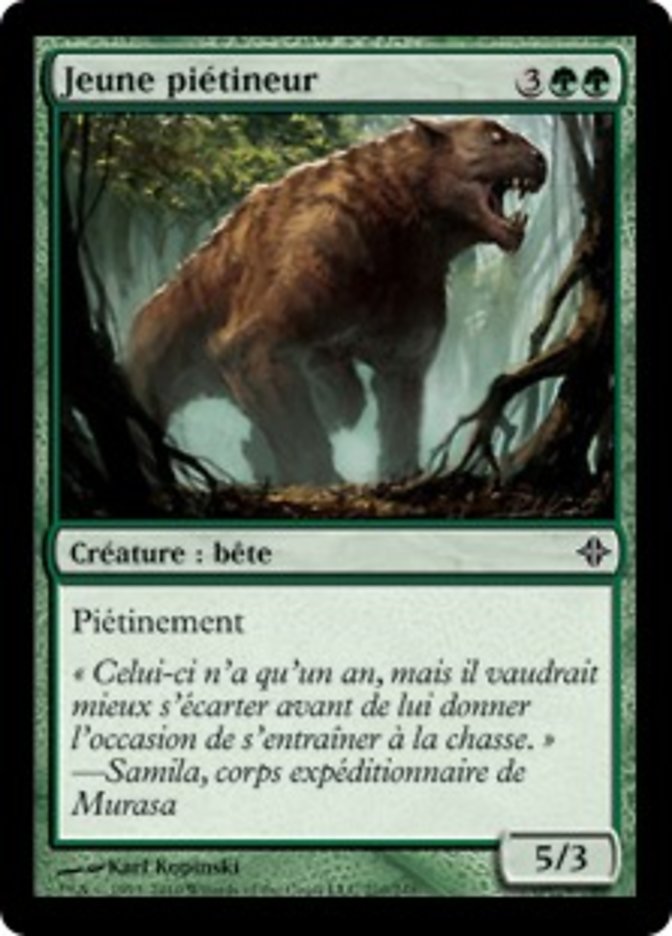 image Jeune piétineur