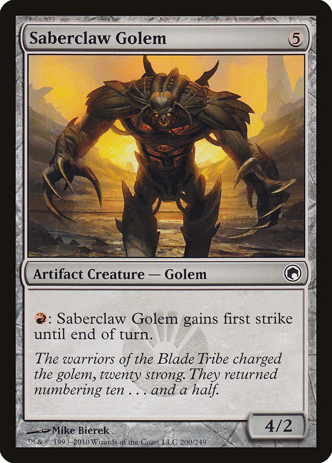 image Saberclaw Golem