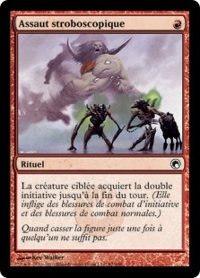 image Assaut stroboscopique