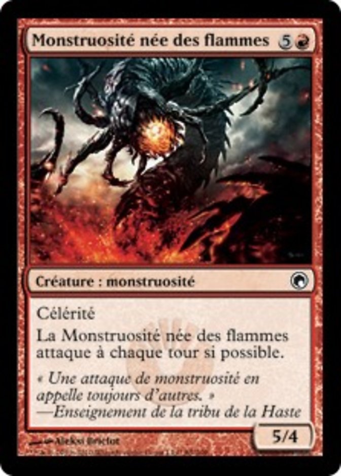 image Monstruosité née des flammes