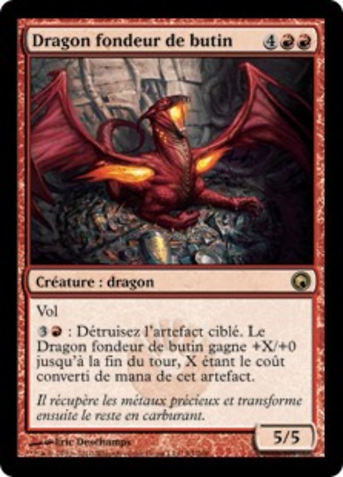 image Dragon fondeur de butin
