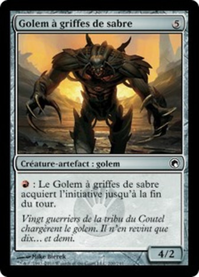 image Golem à griffes de sabre