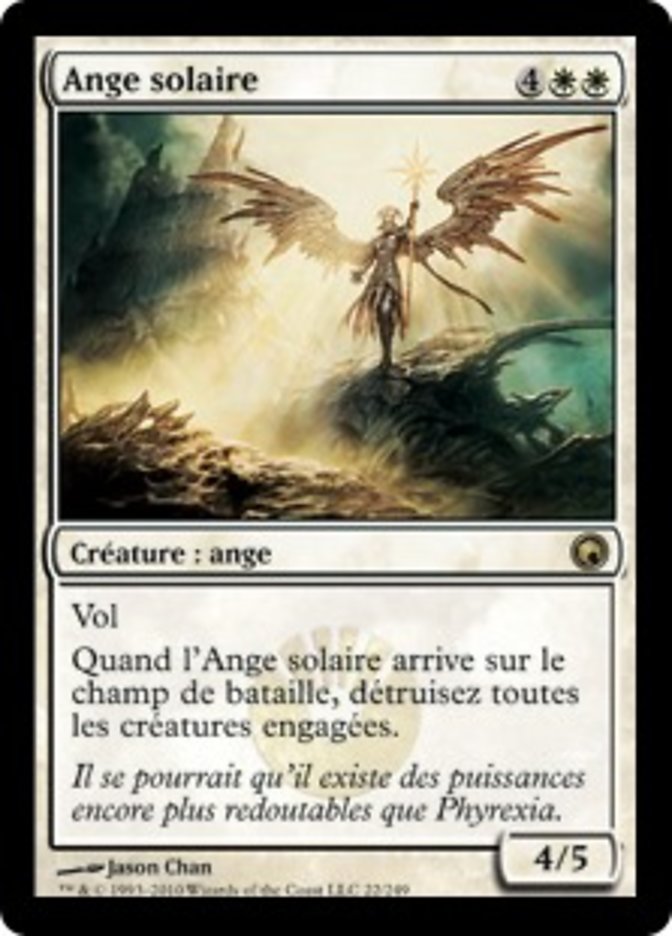 image Ange solaire