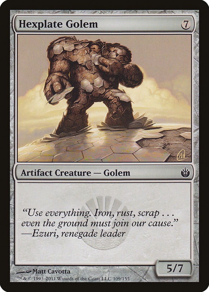 image Hexplate Golem
