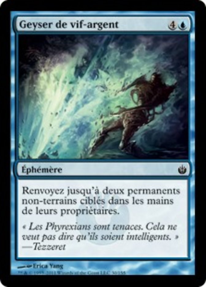 image Geyser de vif-argent