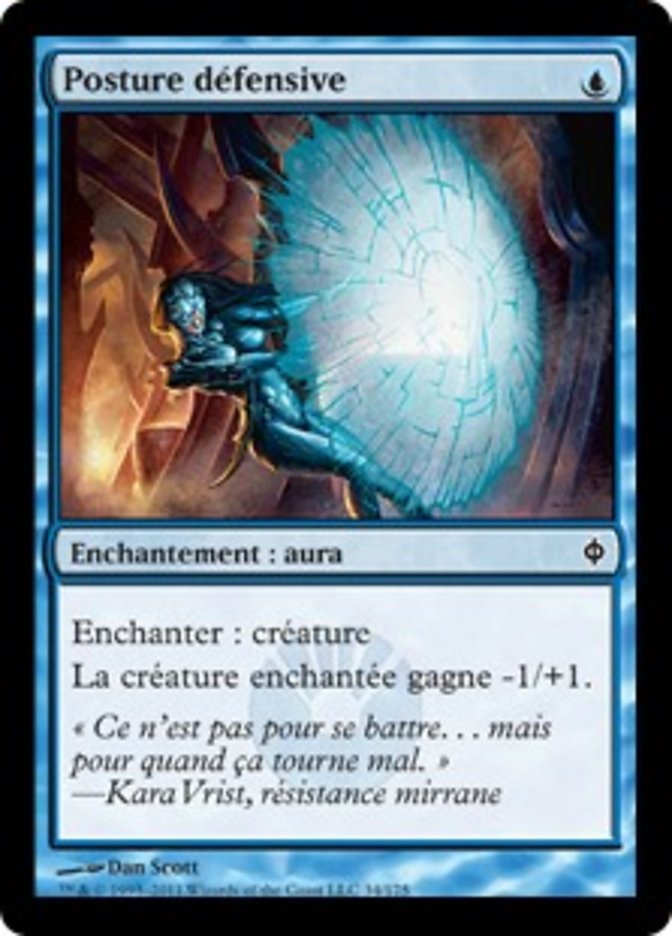 image Posture défensive