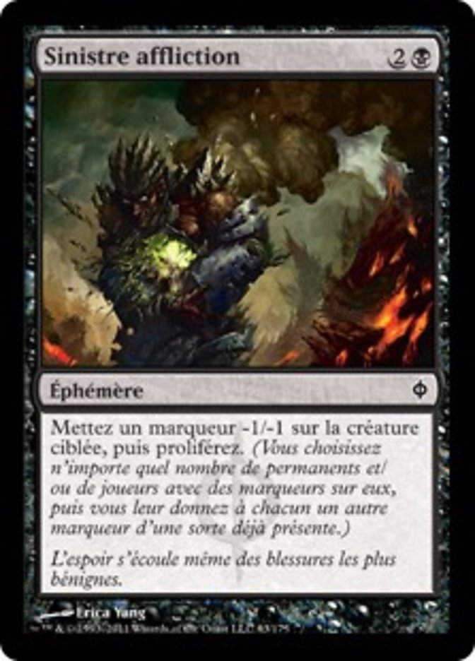 image Sinistre affliction