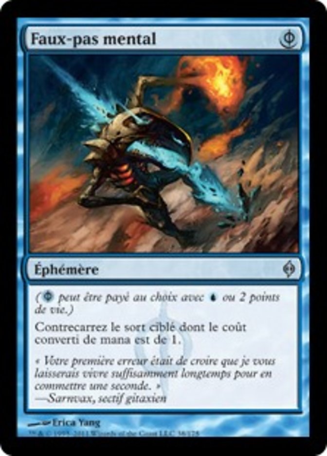 image Faux-pas mental