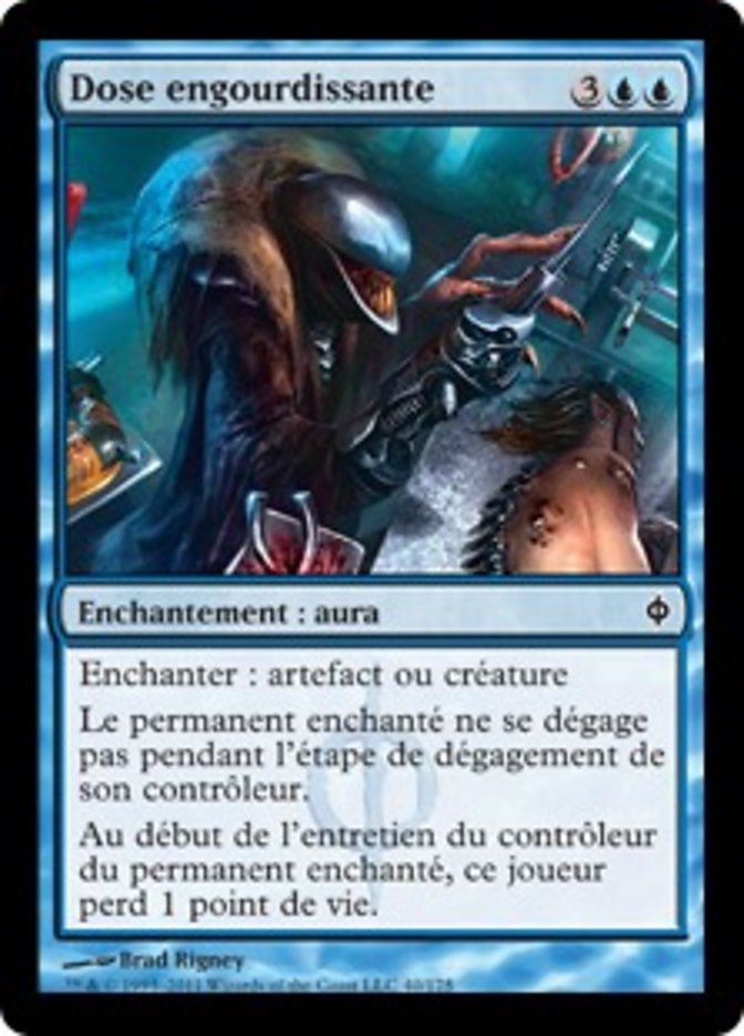 image Dose engourdissante