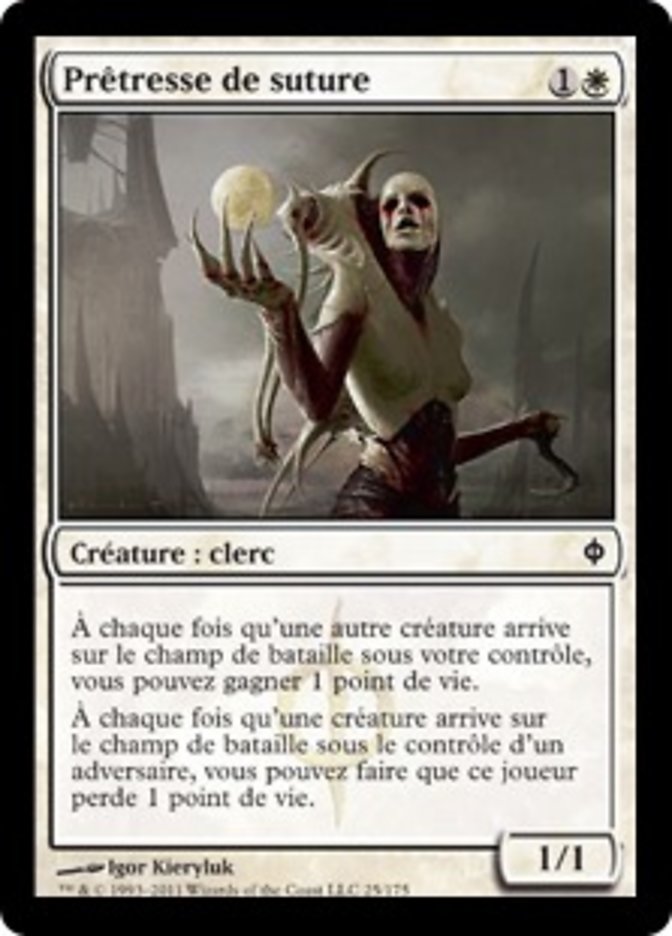 image Prêtresse de suture