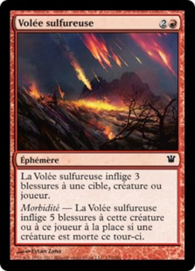 image Volée sulfureuse