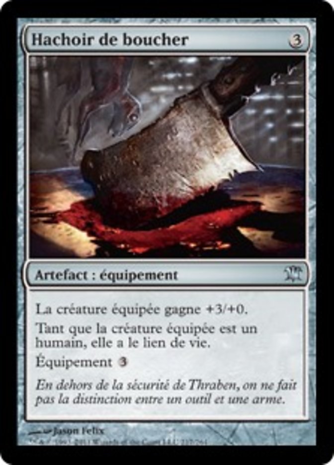 image Hachoir de boucher