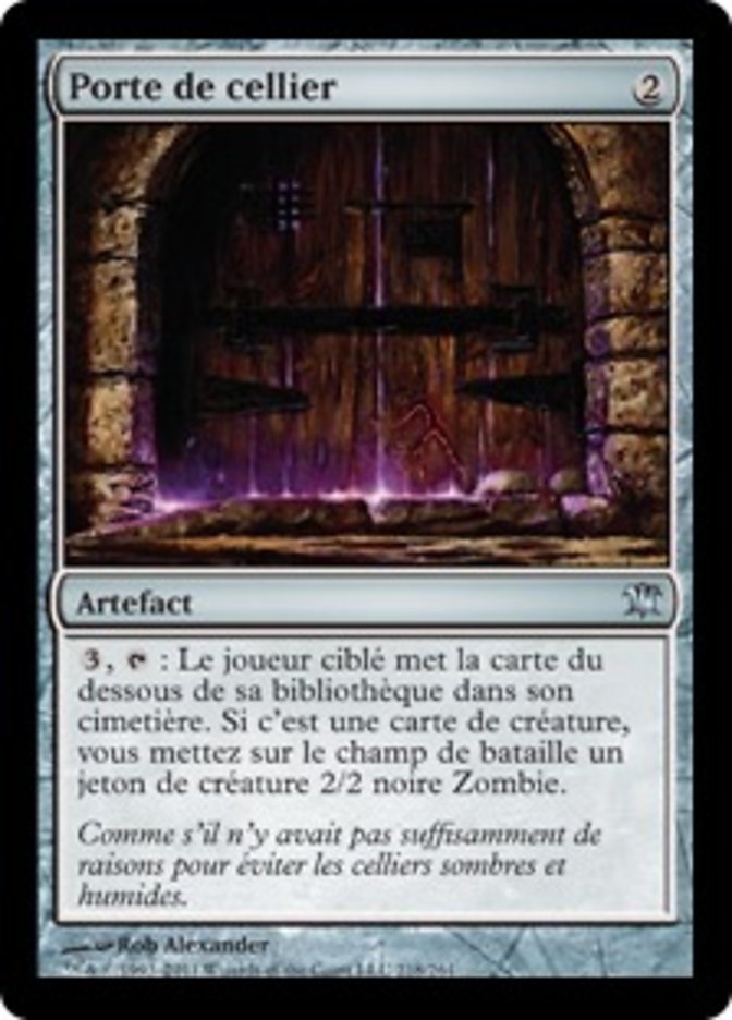 image Porte de cellier