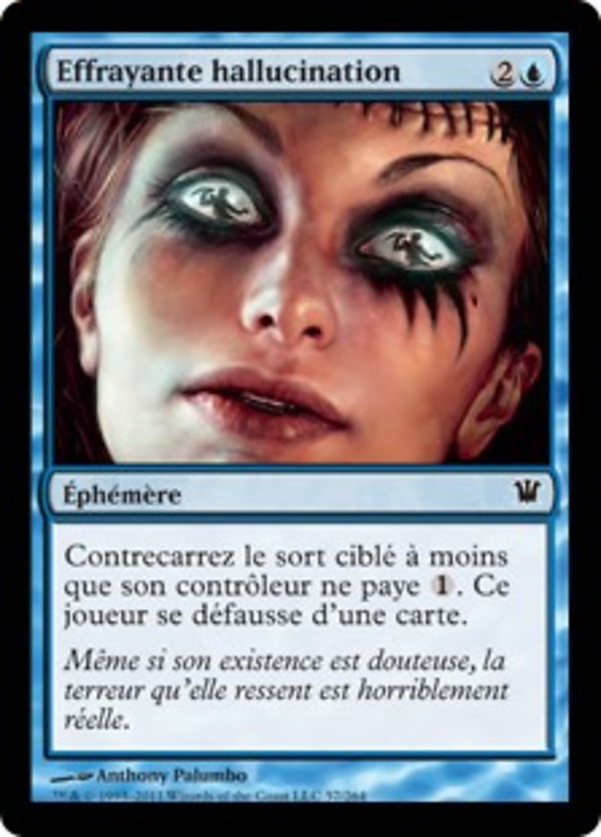 image Effrayante hallucination