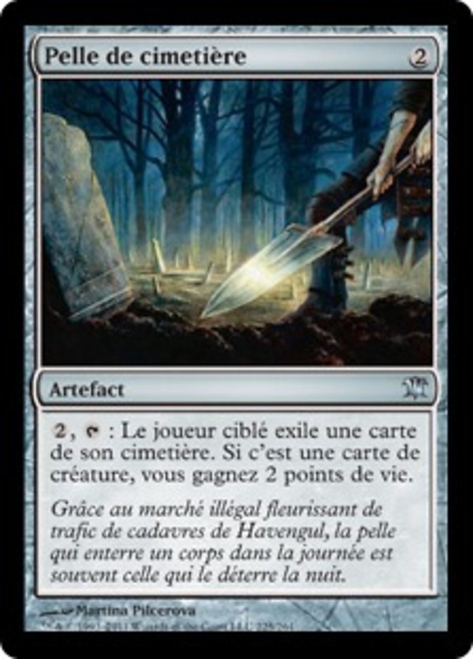 image Pelle de cimetière