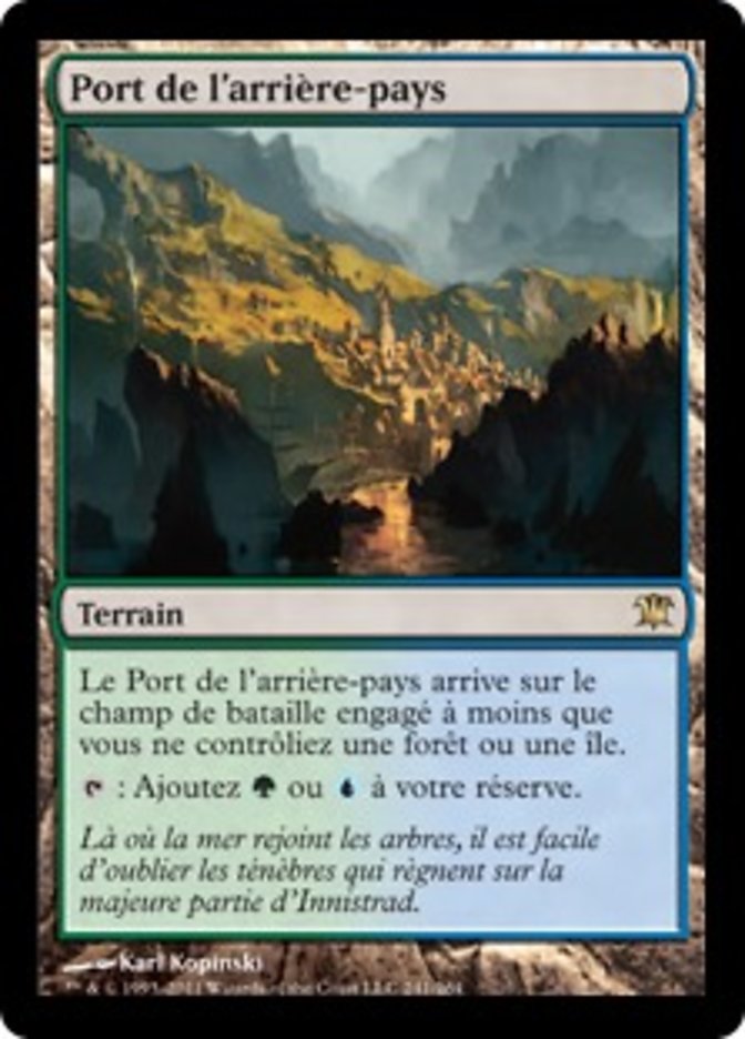 image Port de l'arrière-pays